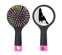 Hot Woman Squats Contour Brosse à cheveux démêlante Base coussin