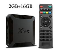 Hot X96Q Android 10.0 boîte de télévision intelligente rapide 2GB 16GB Allwinner H313 Quad Core 4K VS X96 Mini décodeur expédition rapide - Type 2G 16G TV Box