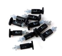 Hotaden 10 pièces en Plastique de Montage Clip pour Coolers CPU Nalis Ordinateur Ventilateur de Refroidissement Accessoires