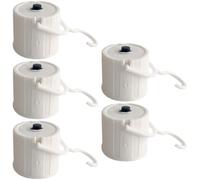 Hotaden 5pcs Crochet Porte-Portable E27 Lampe avec Interrupteur de Base de la Lampe avec Crochet Accessoires pour la Maison 912