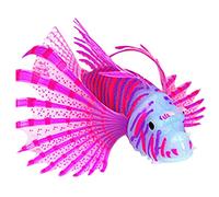 Hotaden Artificielle Tropical Poissons Glowing Ornement en Silicone Flottant Faux Les Poissons d'aquarium décoratif pour Fish Tank