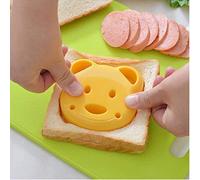 Hotaden Sandwich Pain Moule Petit Ours Jaune Forme gâteau Moule Maker Moule Cookie Cutter Craft Outil de Cuisson