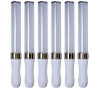 Hotainoys 6PCS Bâton Lumineux de Concert 9, 8 15 Couleurs Changeantes Lightstick 2 Modes d'Éclairage Bâtons Lumineux LED Réutilisables à Piles avec Sangle pour Fournitures de Fête Bâton LED