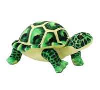 Hotainoys Animal en Peluche Tortue, Peluche Tortue Mignonne réaliste de 12 Pouces, Jouets de Vie Marine réalistes Ultra Doux pour la Peau, Bons pour l'anniversaire des Enfants, Verte