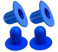 Hotainoys Bouchons de Piscine, Bouchon d'écumoire de Piscine à Colle Flexible Remplacement 4 pièces, Bouchons Trou crépine d'étanchéité pour Hors Sol, pour la Plupart des piscines Bouchon Mural comp