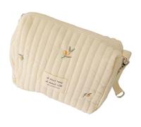 Hotainoys Pochettes de rangement pour sac à couches, pochette à couches de capacité 9, 8 x 6, 7 x 3, 9 pouces, organisateur sac bébé en coton portable pour poussettes bébé fille garçon, pochette