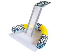 Hotainoys Rampe de Canard pour Piscine, Rampe d'évacuation des Animaux de Piscine en Maille et écumeur Feuilles Double Fonction pour Grenouille, Oiseau, Canard, lézard Plus pour
