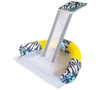 Hotainoys Rampe de Canard pour Piscine, Rampe d'évasion d'animaux de Piscine en Maille et écumoire Feuilles Double Fonction pour Grenouille, Oiseau, Canard, lézard, évasion 'Animaux