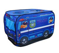 Hotainoys Tente pour Enfants, Tente de Voiture de Police Pliable en Tissu Oxford avec 3 Ouvertures, Grand Jeu 44 x 26 x 30 Pouces, Maison Jeu pour Les Tout-Petits, Les garçons et Les Filles, Camion