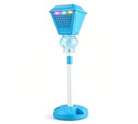 Hotainoys Torche à Bulles, Machine à Bulles Rechargeable pour Les Tout-Petits de 1 3 Ans, souffleur de lampadaire Debout avec Son et lumières (Bleu Ciel), Machine pour Les Tout-Petits 1 3 Ans