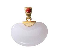 Hotan Jade Jade Jade Southern Red Pendant Pendant Haut de Gamme Collier de Collier Chaîne de Pull