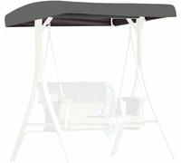HOTAPEPU Auvent de rechange pour balancelle de jardin 3 places avec 4 poches d'angle renforcées pour porche, terrasse, jardin, piscine (balancelle non incluse) ~/