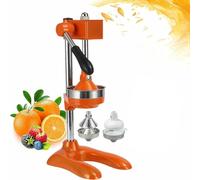 HOTAPEPU Presse-Agrumes Manuel - Extraction Rapide en 3 Secondes, Presse-Agrumes et Presse-Orange avec 2 moules - Pieds en Caoutchouc, Outil d'extraction Manuel pour Orange, Citron, pastèque