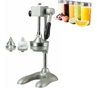 HOTAPEPU Presse-Agrumes Manuel pour Citrons et pastèques - Robot culinaire Professionnel et broyeur - Acier Inoxydable, Facile à Nettoyer - Conception à Pointe Convexe~/