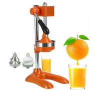 HOTAPEPU Presse-Agrumes Professionnel | Presse-Agrumes Professionnel avec 2 moules | Presse-Citron Manuel en Acier Inoxydable | Jus Rapide en 3 Secondes et Force Uniforme~/