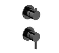 Hotbath Ace Pièce de finition - mitigeur - inverseur 2 voies - Noir poli PVD AC129EXTPBP