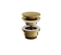 Hotbath Archie Bouchon always open avec vis rond BBP Laiton brossé PVD AR708BBP