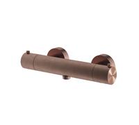 Hotbath Archie Mitigeur douche - thermostatique - flexible 1/2" - raccord en bas - Cuivre brossé PVD AR088BCP