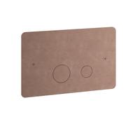 Hotbath Archie Plaque de commande POUR Geberit UP320/UP720 (non compatible avec porte-bloc WC) cuivre brossé PVD ARA320BCP