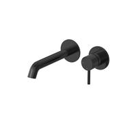 Hotbath BUDDY Partie apparente pour mitigeur lavabo encastré - 18cm - Noir brossé PVD B105EXT18MBP