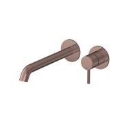 Hotbath BUDDY Partie apparente pour robinet de lavabo encastré - 18cm - Cuivre brossé PVD B105EXT18BCP