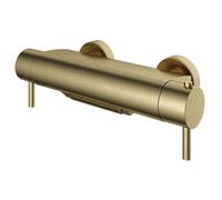 Hotbath Buddy Robinet de baignoire thermostatique avec bec cascade laiton brossé B021BB