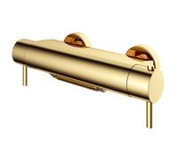 Hotbath Buddy Robinet de baignoire thermostatique avec bec cascade laiton poli PVD B021NBP