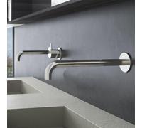 Hotbath Cobber Bec déverseur 25cm nickel brossé CB095-25GN