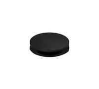 Hotbath Cobber Bouchon Always Open - avec vis - rond - noir mat PVD P708MBP