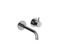 Hotbath Cobber Élément de finition - pour robinet de lavabo - bec 18 cm - Chromé CB105EXT18CR