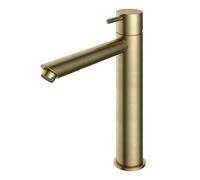 Hotbath Cobber Mitigeur 1 trou rehaussé laiton brossé CB003HSBB
