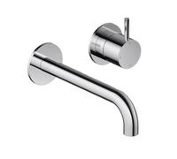 Hotbath Cobber Mitigeur lavabo encastrable - bec 18cm - Chrome CB105EXT18CR HBCB105