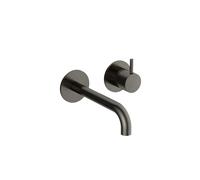 Hotbath Cobber Partie apparente - pour robinet de lavabo - bec 18 cm - Fer vieilli CB105EXT18AI