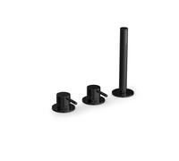 Hotbath COBBER Système vidage remplissage un levier mélangeur z Poli noir PVD CB075PBP