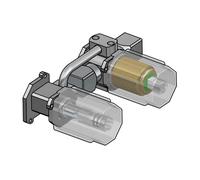 Hotbath corps d'encastrement pour robinet mitigeur de lavabo 2 trous HBCB005