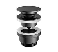 Hotbath Gal bonde clic clac avec vis ronde Gunmetal brossé PVD P710BGP