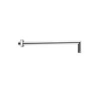 Hotbath Mate bras de douche mural carré 35cm nickel brossé M451GN