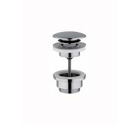Hotbath Mate clapet de vidage à clic avec vis rond chromé P710CR