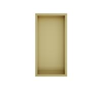 Hotbath &MORE Boîte encastrable ou niche encastrable 30x15x10cm Laiton brossé PVD BOX015BBP