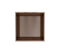 Hotbath &MORE Boîte encastrable ou niche encastrée 30x30x10cm Tuscan bronze BOX030TB