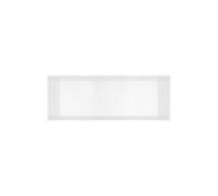Hotbath &MORE Boîte encastrable ou niche encastrée 30x80x10cm Mat blanc BOX080WH