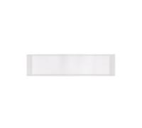 Hotbath &MORE Boîte encastrée ou niche encastrée 30x120x10cm Mat blanc BOX120WH