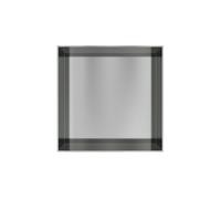Hotbath &MORE Boîte encastrée ou niche encastrée - 30x30x10 - sans cadre - Acier inoxydable 316 BOX030FIX