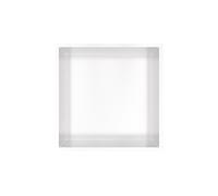 Hotbath &MORE Boîte encastrée ou niche encastrée 30x30x10cm Mat blanc BOX030WH