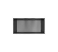 Hotbath &MORE Boîte encastrée ou niche encastrée 30x60x10cm Gunmetal brossé PVD BOX060BGP