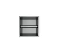 Hotbath &MORE Distributeur de papier toilette encastré - 16x16x13cm - Acier inoxydable 316 PH016IX