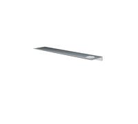 Hotbath &MORE Étagère 60cm incluant rails de fixation 1 découpe pour distributeur de savon ou gobelet RVS 316 SH060HIX