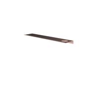 Hotbath &MORE Étagère 60cm incluant rails de fixation 1 découpe pour distributeur de savon ou gobelet Cuivre brossé PVD SH060HBCP