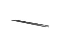 Hotbath &MORE Étagère - 80cm - rails de fixation inclus - 1 découpe - pour distributeur de savon ou gobelet - PVD gunmetal brossé SH080HBGP