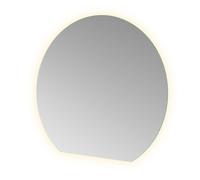 Hotbath &MORE miroir - Ø 120 cm - LED indirecte - Argent UNF120